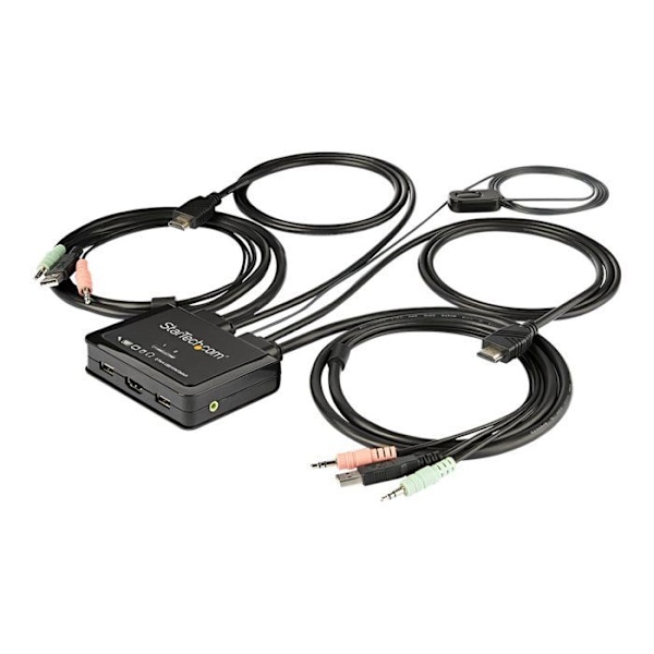 Switch KVM - STARTECH - SV211HDUA4K - 2 portar - 4K 60Hz - USB-driven