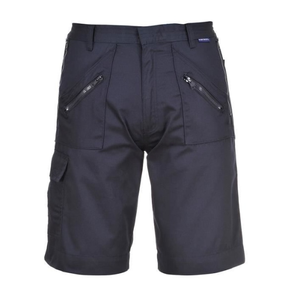 Bermuda Action Portwest Svart Svart XXXXL