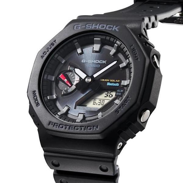 Klocka - Casio - GA-B2100-1AER - Analog/Digital - Svart plastrem - 20 bar Svart
