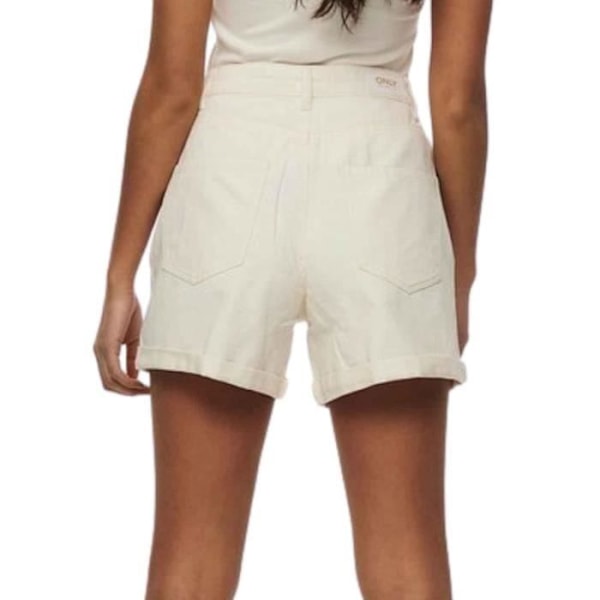 Shorts Only Vega Mom Beige för kvinnor Beige S