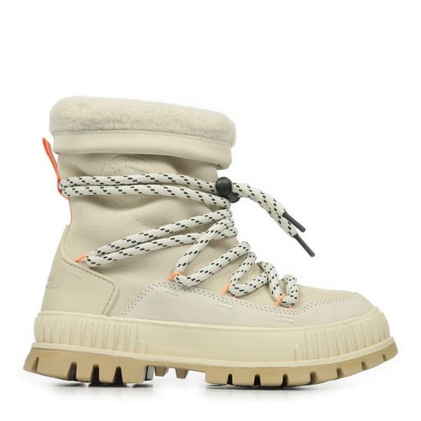 Damskor Palladium Shock Vinter mandelmjölk 37