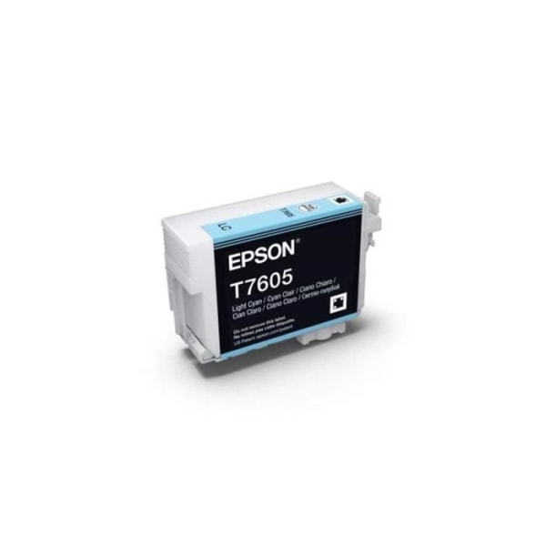 EPSON T7605 Light Cyan - Orca bläckpatron (C13T76054010)