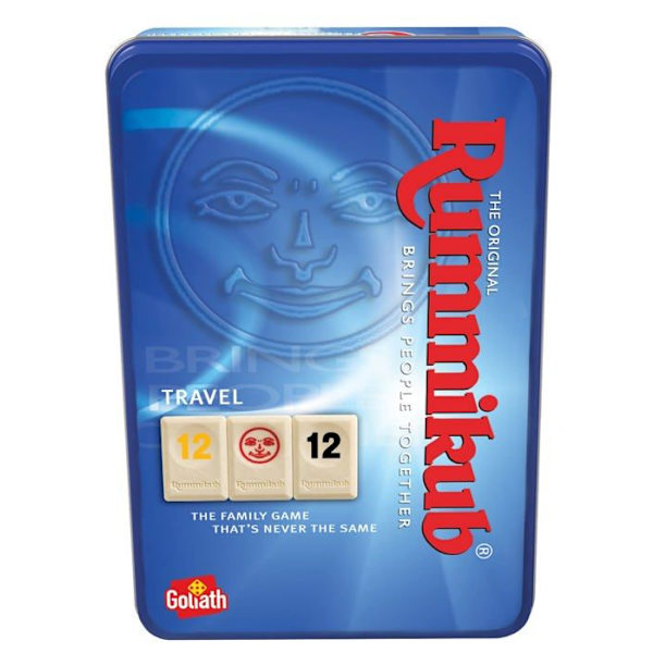 Brädspel - Rummikub brädspel - 926327 - Goliath - Original metalllåda - Från 6 år