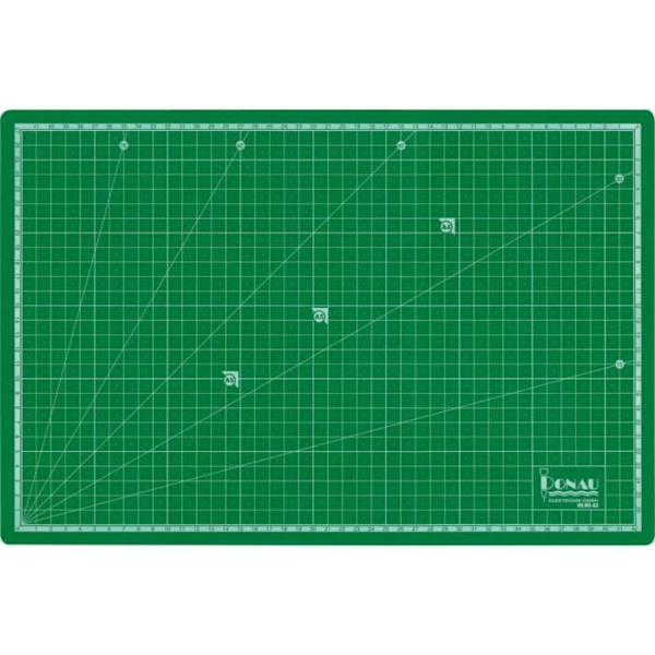 Skärmatta - Donau Elektronik - MS-A3 - 450 mm x 300 mm - Självläkande - Rutnät