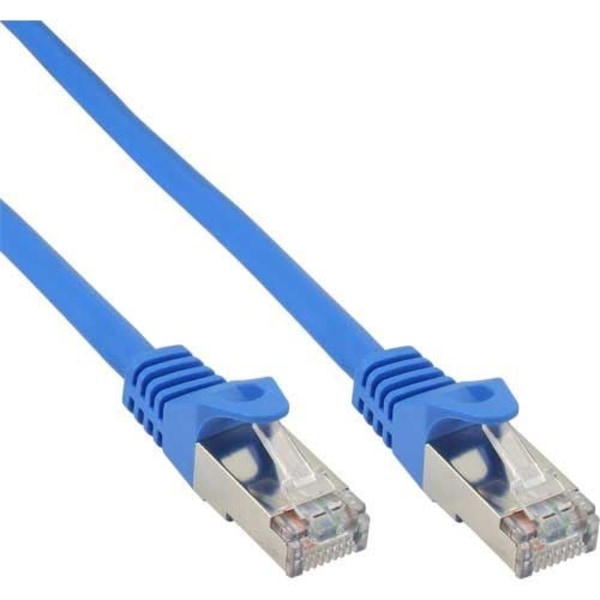 INLINE - Patchkabel, S-FTP, Cat.5e, blå, 2m