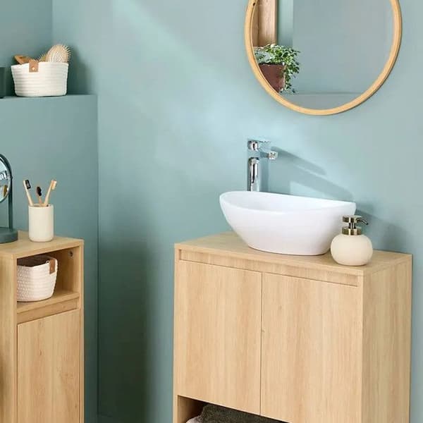 Tvålbehållare "Duo" i elfenben beige