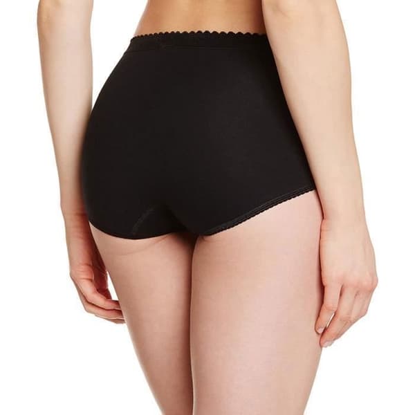 Sloggi Control Maxi-shorts för kvinnor, svart, 10 Svart 54