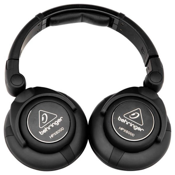 DJ-hörlurar - Behringer - HPX6000 - Trådad - Över örat - Svart