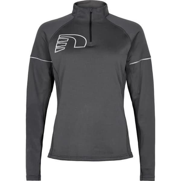 Newline core dragkedja för dam sweatshirt - grå Grå S