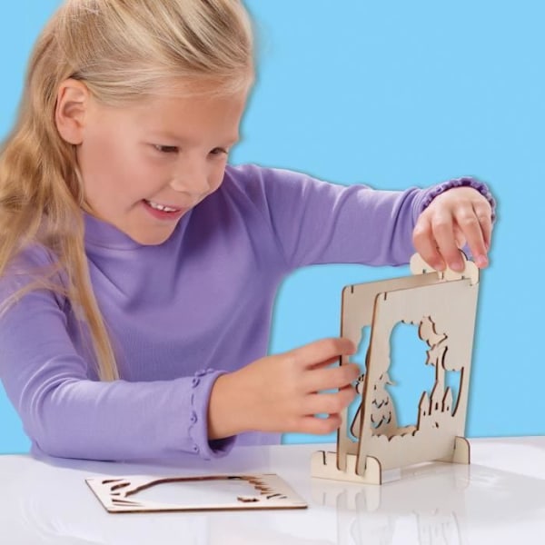 Sagotema skugglåda (glöd i mörkret) - SES CREATIVE Flerfärgad
