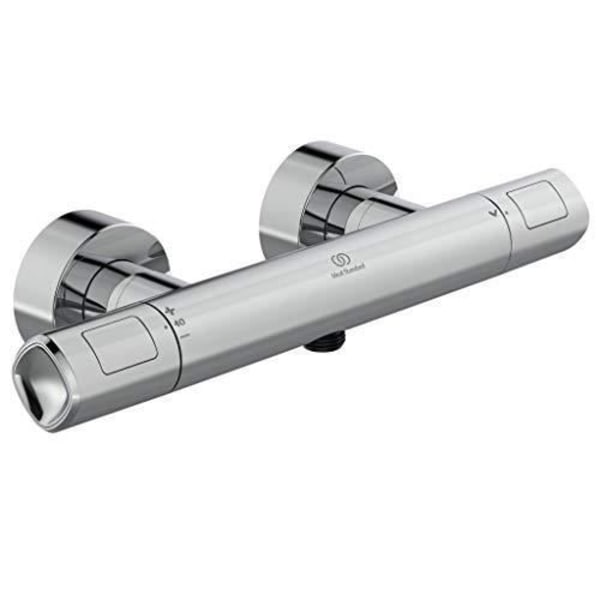 Termostatisk blandare - IDEAL STANDARD - CERATHERM T100 - Krom - Vattenbesparing - Dusch