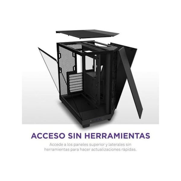 NZXT H6 Flow Svart