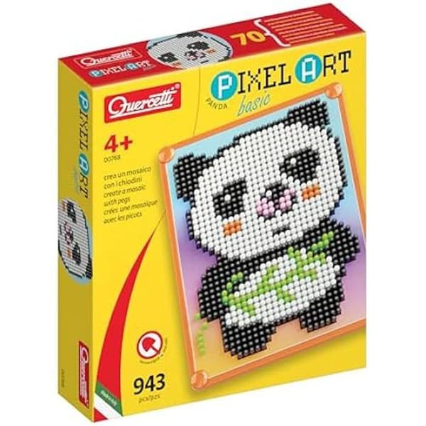 Quercetti Routeurs - trådlösa - Modem Märke Modell Pixel Art Basic Panda