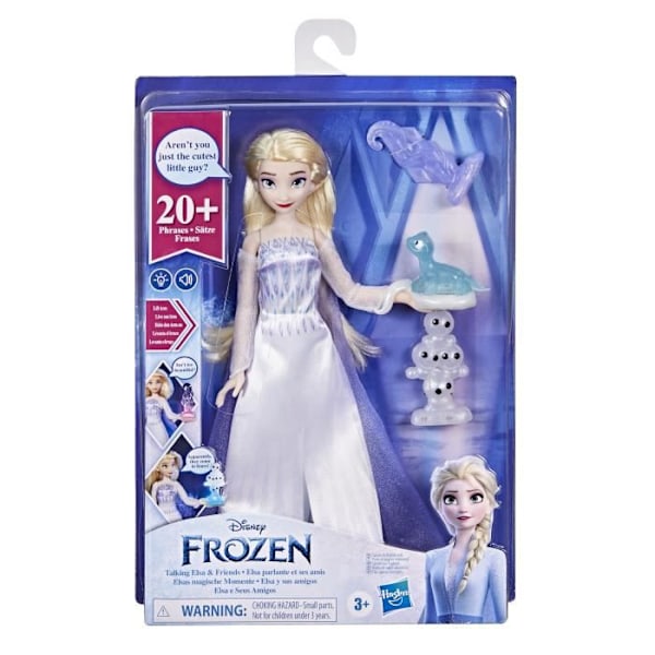 Docka - SEGWAY - Frozen 2 - Talking Elsa - 3 lätta tillbehör