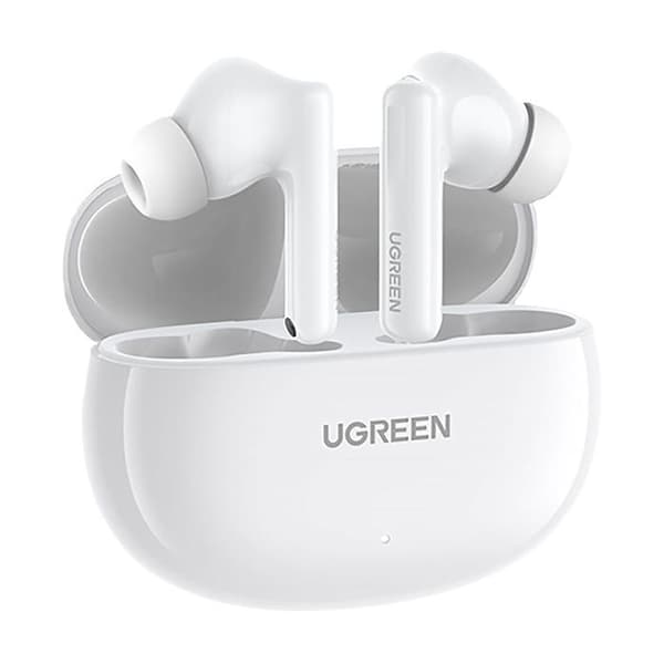 Hörlurar - Ugreen - WS200 - Bluetooth - In-ear - ANC vit Vit