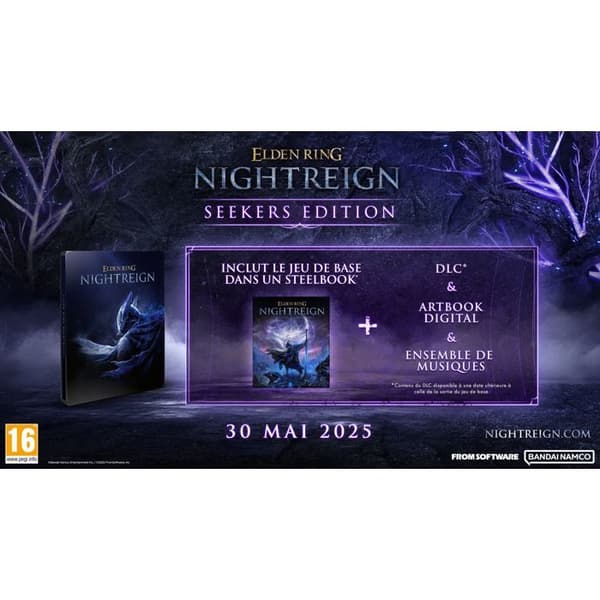Elden Ring Nightreign Seekers Edition Deluxe-Spel-PS4