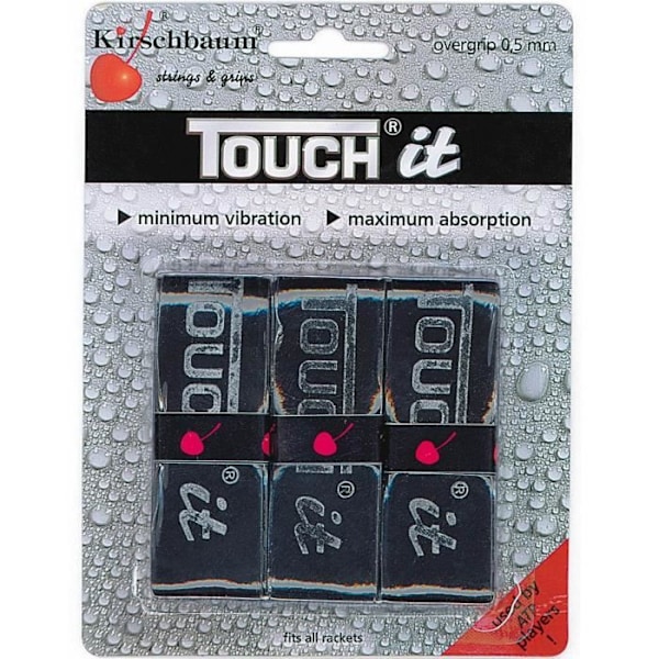 Kirschbaum Touch It Grip Unisex vuxen, vit - 0106000010800100 Schwarz