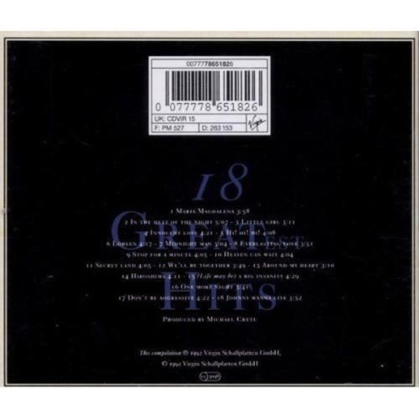 EMI 18 Greatest Hits - 0766483489021