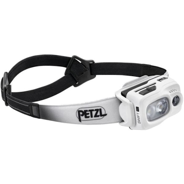 Multisport pannlampa - PETZL - SWIFT RL - 1100 lumen - USB uppladdningsbar - Reflekterande pannband Vit