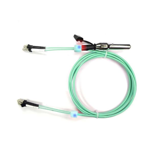 Fiberkabel - EasyLan - 2 m - Turkos - Duplex 50/125µm OM3 - Maximal datasäkerhet Turkos