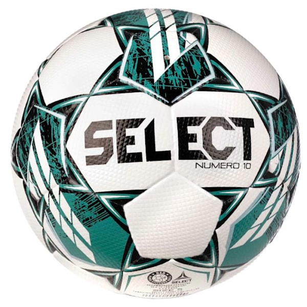 Fotboll - Select - Nummer 10 V23 - Storlek 5 - Syntetiskt läder - Unisex Vit 5