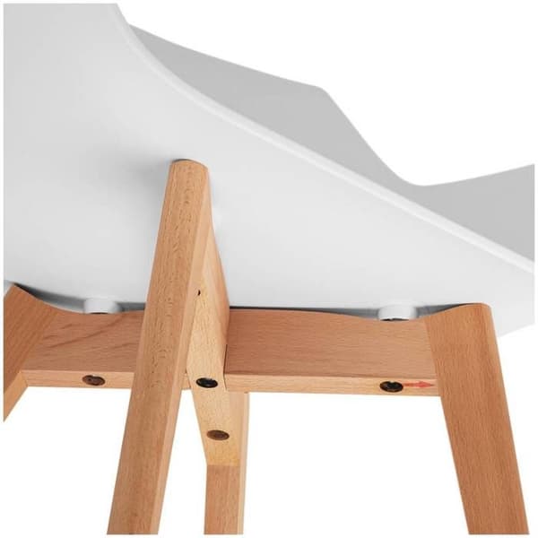 Stol - Set om 2 STAR_SEAT_17 Vit