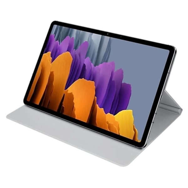 Tabletfodral - SAMSUNG - Galaxy Tab S7 Familj - Ljusgrå - 11 tum - Syntetisk Ljusgrått