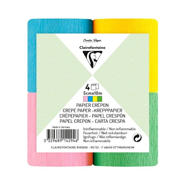Kräpppapper - Clairefontaine silkespapper - 914294C