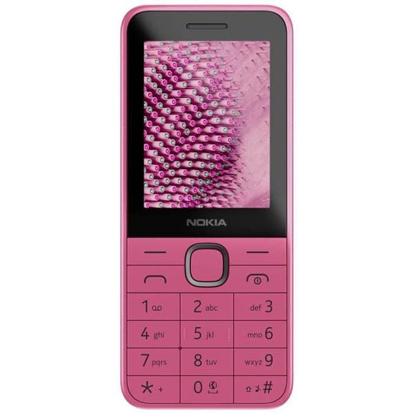 Mobiltelefon - NOKIA - Nokia 225 4G - Rosa - 2.4 tum - Bluetooth