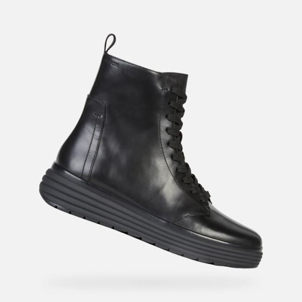 Bottines Dam - Geox - D PHAOLAE - Svart - Läder - Lätt och bekväm Svart 38
