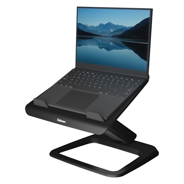 Stöd för bärbar dator - Fellowes - Hana Lite - Svart - Justerbar - Neutralt läge - Vridbar
