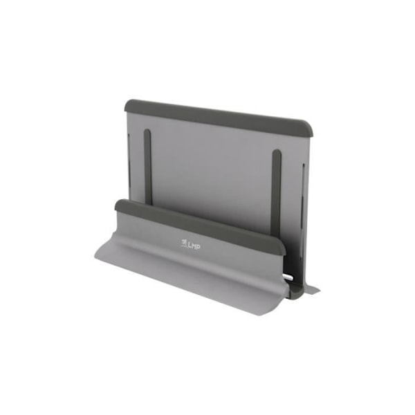 Stöd för bärbar dator - LMP - Vertikalställ - Aluminium - Kompatibel 12" till 16" - Grå sidereal Grå