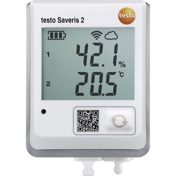 Multifunktionell datalogger - Testo - Saveris 2-H2 - Temperatur - Luftfuktighet - Trådlös