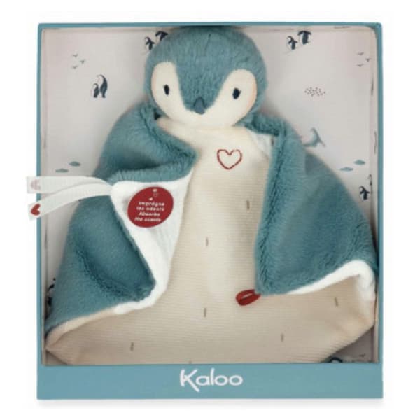 Doudou pingvin - grön - - KALOO - Gosedjur/Doudous - Blå