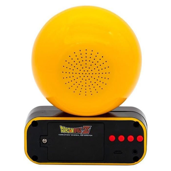 DRAGON BALL Z Väckarklocka - Dragon Ball Högtalare - Gul Gul