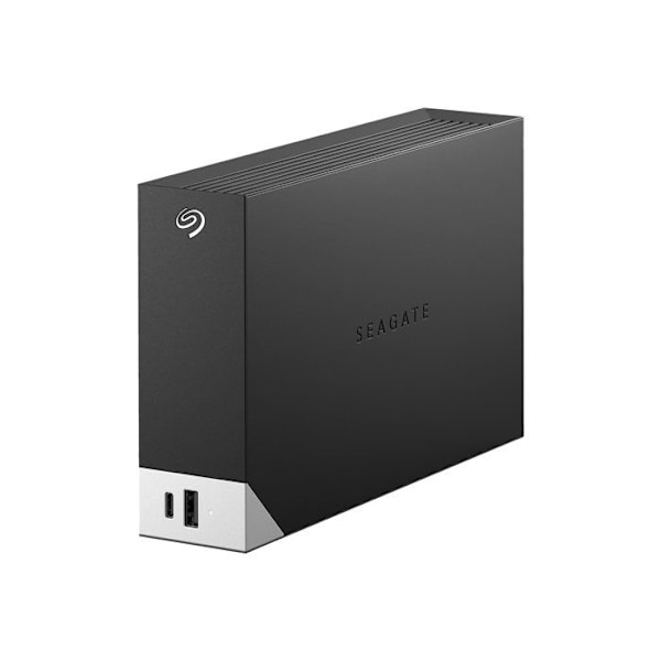 Seagate One Touch extern hårddisk med nav STLC4000400 - 4 TB - USB 3.0 - svart