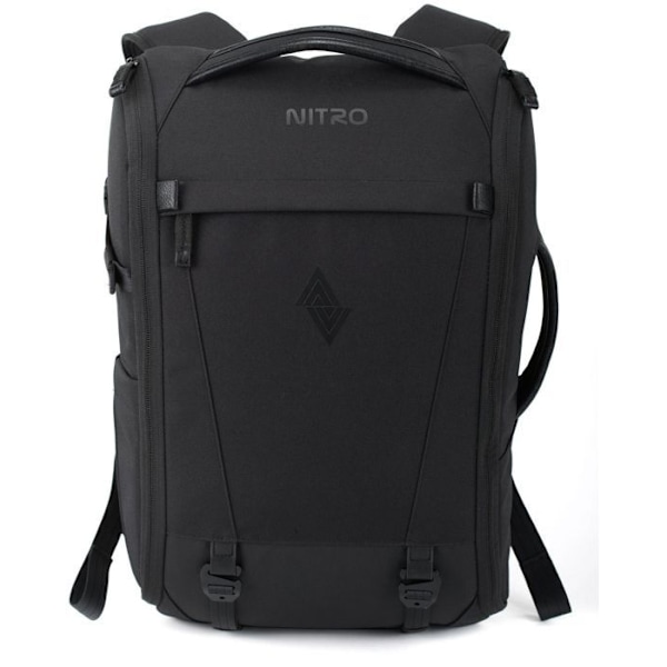Ryggsäck - NITRO - Remote Backpack - Svart - 50x31x16 cm - Polstrad för bärbar dator svart