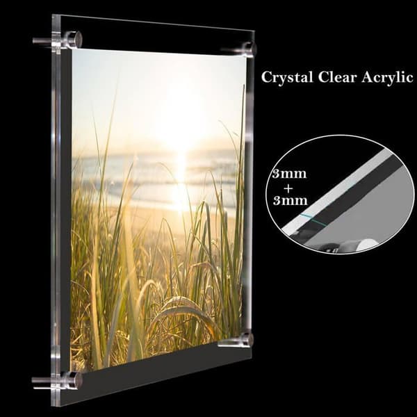 TUKA-i-AKUT TKD9402-A5-5x Transparent Akryl Displayram för A5
