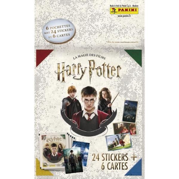 Harry Potter-byxkort - Blisterförpackning med 6 fickor