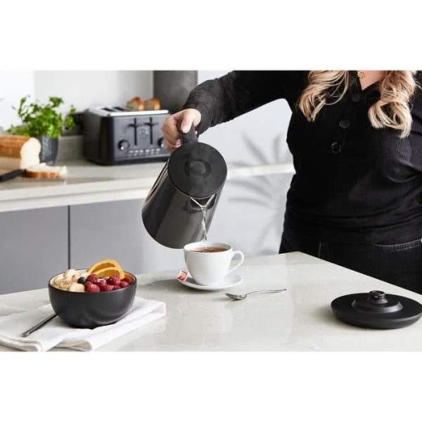 Elkettle - SWAN - SK14650BLKNEU - 1,5L - WIFI - LED-Touchskärm Svart
