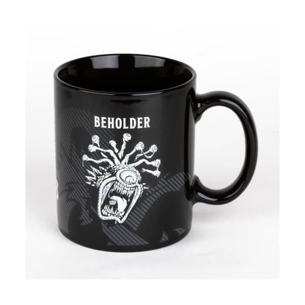 Mugg - KONIX - Dungeons & Dragons - Beholder - 320 ml - Porslin/Keramik/Stengods - Diskmaskinssäker