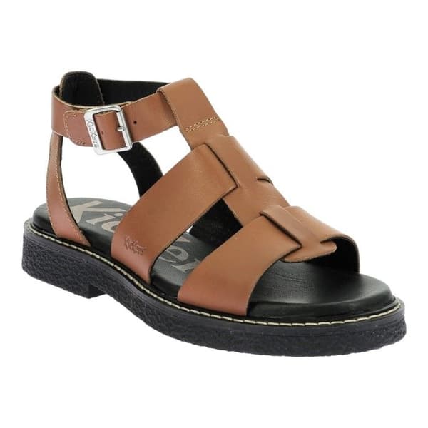 Kickers skor brun 39