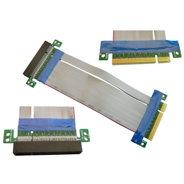 Förlängningskabel av förhöjningstyp för PCI Express x8-port till PCIe x8-port längd 185 mm