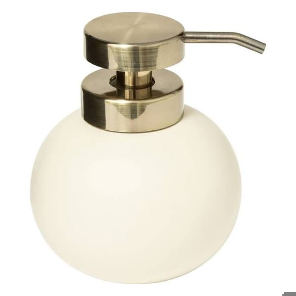 Tvålbehållare "Duo" i elfenben beige