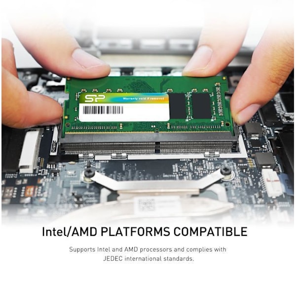 RAM-minne DDR4 - Silicon Power - 32GB 3200MT/s - SODIMM CL22 - SP016GBSFU320X02