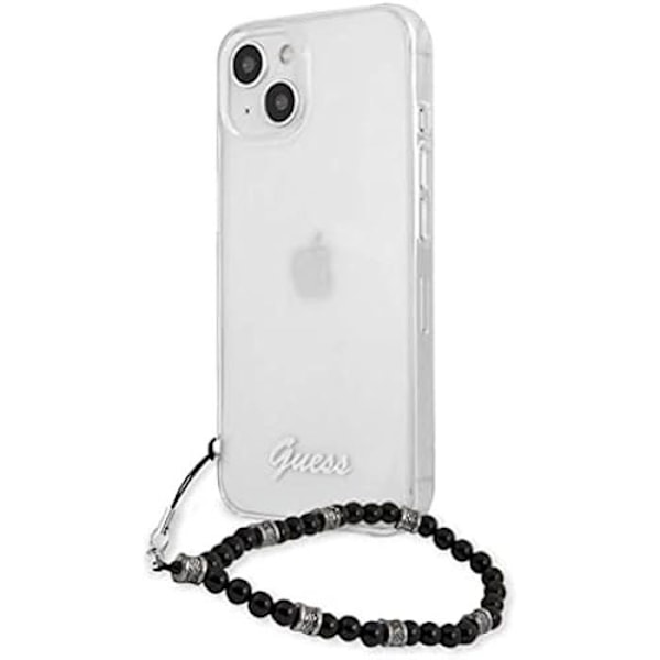 Skyddsfodral - CG MOBILE - iPhone 13 - Transparent Svart - Mjuk - Stöt-skydande Övrig