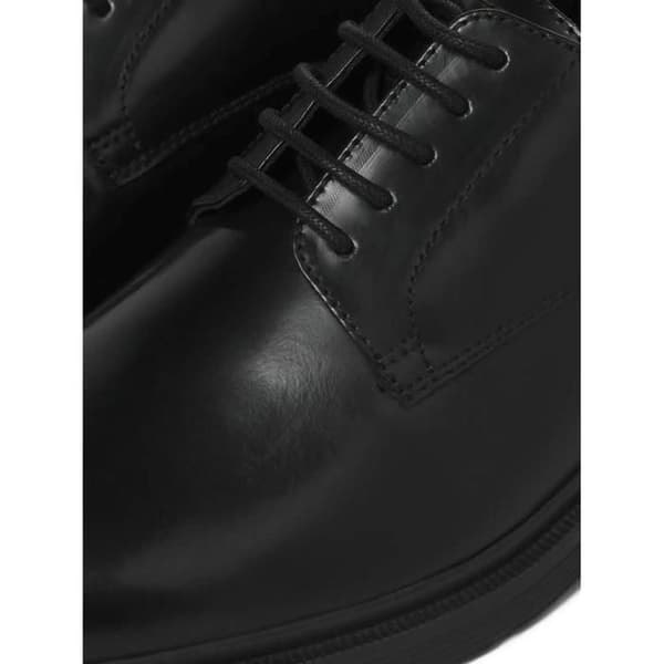 Lädersko med snörning Jack & Jones Dax - antracit antracit 45