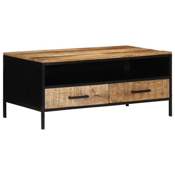 Låg Bords 90x50x40 cm Massivt Trä av Mango
