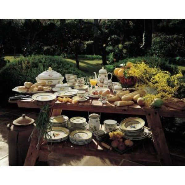 Villeroy - Boch 1022813900 - KVM SWITCH - French Garden Fleurence fat 15 cm Set om 2