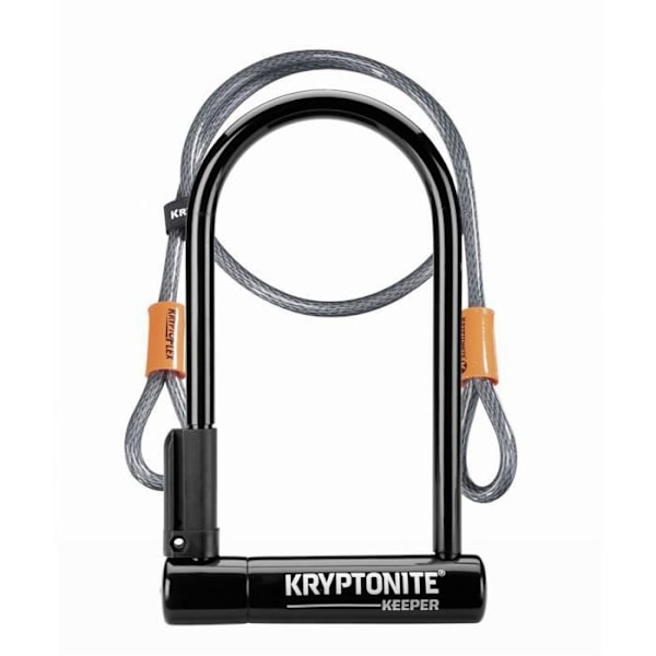 Kryptonite Keeper U-Lock - svart - 10,2x20,3 cm